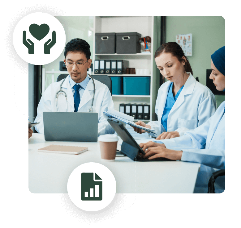 Doctors utilizing software